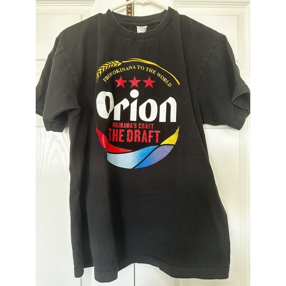 Orion London Other - Orion Beer T-shirt Okinawa Limited Edition Orion Genuine 沖縄 BLACK Size L